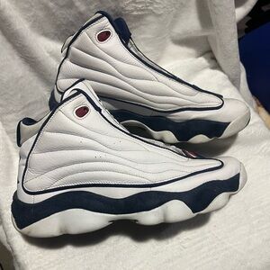 Air Jordan Pro Strong 'White Midnight Navy' Men’s 11 Used